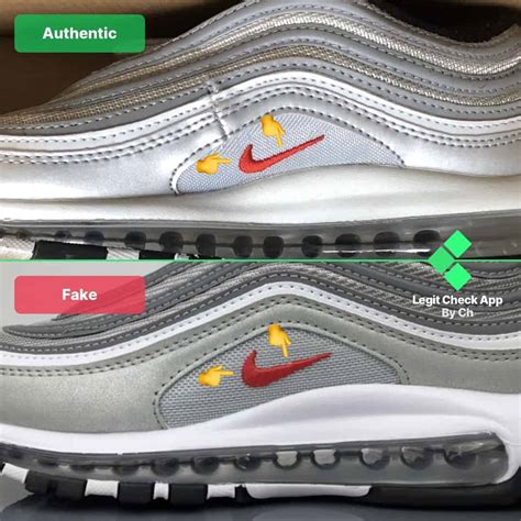 how to spot fake nike 97|nike air max 97 heel counter.